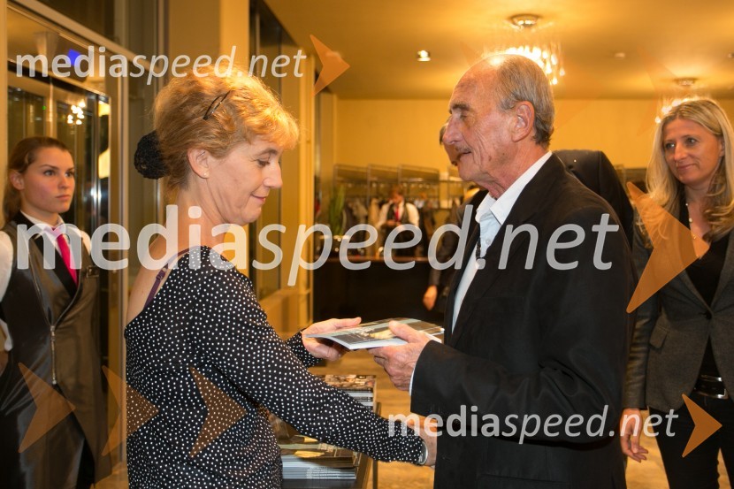  Barbara Hieng Samobor, direktorica MGL;  Svetozar Polič, okoljevarstvenik, znanstvenikZlata čeveljčka, premiera predstave