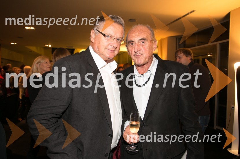  Dušan Mlakar, režiser;  Svetozar Polič, okoljevarstvenik, znanstvenikZlata čeveljčka, premiera predstave