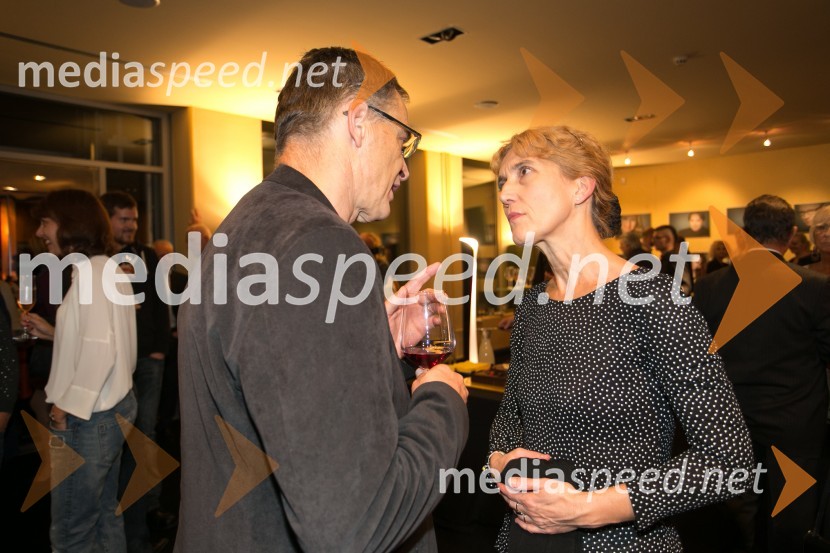   Igor  Samobor, ravnatelj SNG Drama Ljubljana;  Barbara Hieng Samobor, direktorica MGLZlata čeveljčka, premiera predstave