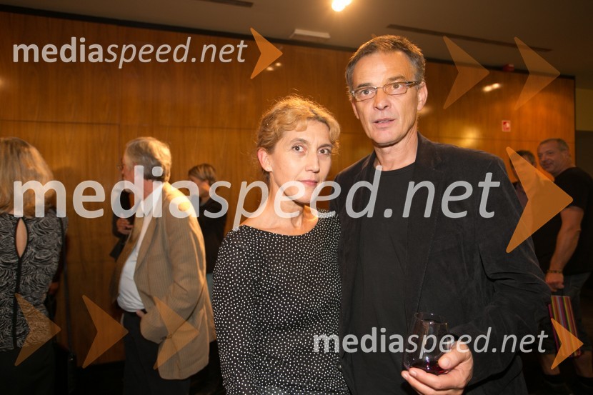  Barbara Hieng Samobor, direktorica MGL;   Igor  Samobor, ravnatelj SNG Drama LjubljanaZlata čeveljčka, premiera predstave
