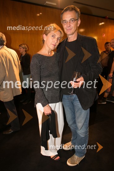  Barbara Hieng Samobor, direktorica MGL;   Igor  Samobor, ravnatelj SNG Drama LjubljanaZlata čeveljčka, premiera predstave