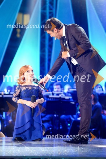  Ana Karneža, pevka;  Mario Galunič, voditeljSlovenska popevka 2014