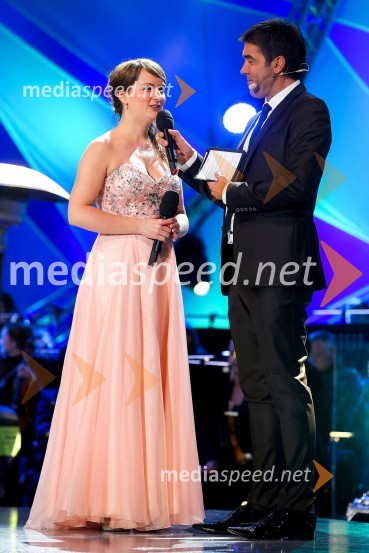  Štefica Stipančevič - Steffy, pevka;  Mario Galunič, voditeljSlovenska popevka 2014