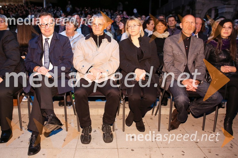  Marko Filli,  generalni direktor RTV Slovenija;  ... ;  ... ;  Janez  Lombergar, direktor TV Slovenija;  ... Slovenska popevka 2014