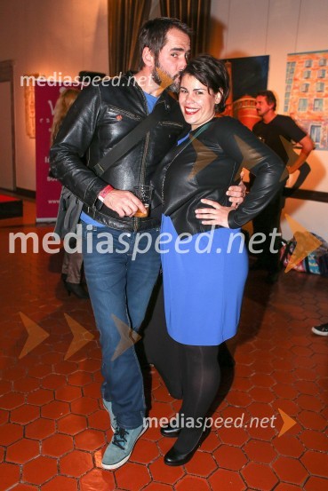  Miha Šalehar, radijski voditelj;  Ana Maria Mitić, stand up komičarkaSlovenska popevka 2014