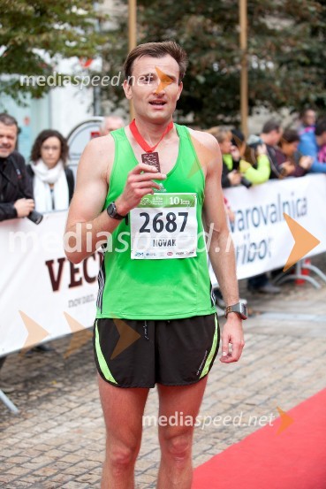  Riko Novak, zmagovalec teka na 10 km (2687)5. Eko maraton Maribor