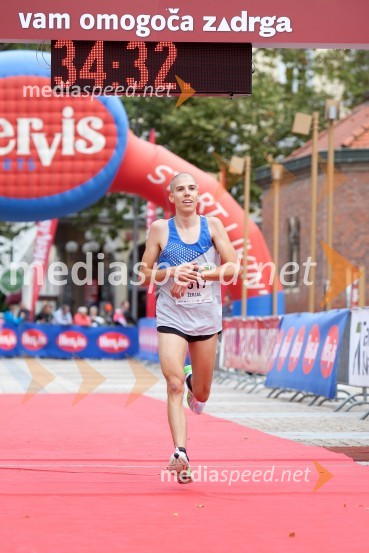  Gašper Žerjal, 2. mesto v teku na 10 km (2617)5. Eko maraton Maribor