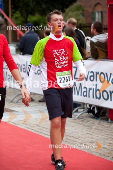  Žan Šabeder, tekač (2261)5. Eko maraton Maribor