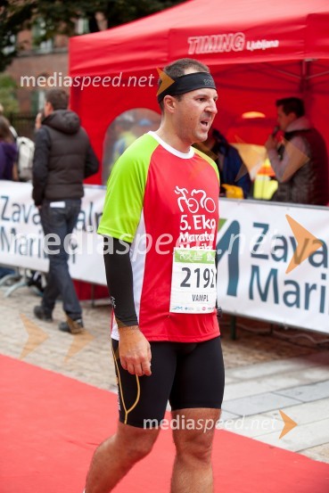 Tomaž Vampl, tekač (2192)5. Eko maraton Maribor