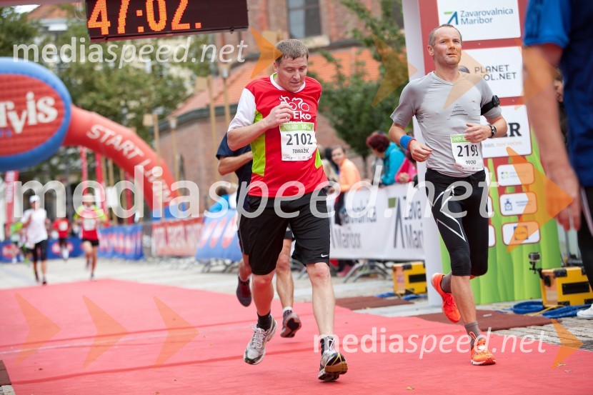  Tomaž Tomažič, tekač (2102);  Matej Decko, tekač (2193)5. Eko maraton Maribor
