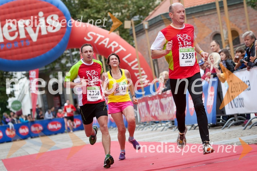  David Đekovski, tekač (2350);  Barbka	 Močivnik Škedelj, tekačica (2012);  Jože Gornik, tekač (2359)5. Eko maraton Maribor