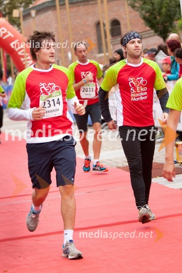  Aljaž Brodnjak, tekač (2314);  Slavko Toplak, tekač (2011);  ... 5. Eko maraton Maribor