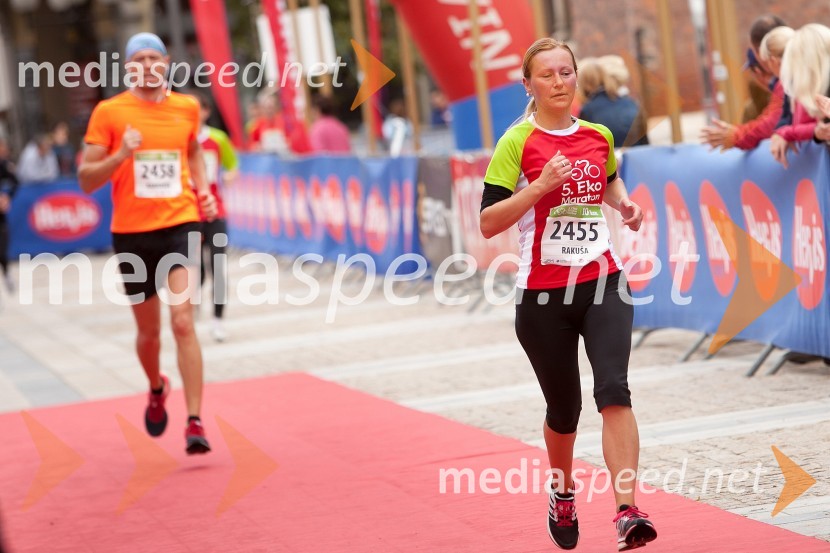  Tanja Rakuša, tekačica (2455)5. Eko maraton Maribor