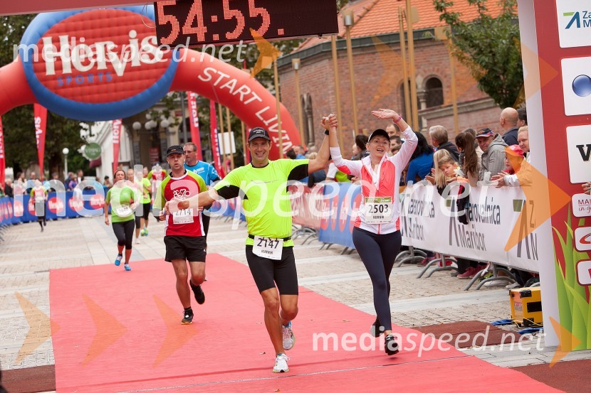  Boštjan Kurnik, tekač (2147);  Natalija Kurnik, tekačica (2503)5. Eko maraton Maribor