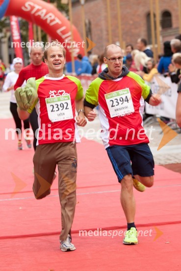  Janez Ličen, tekač (2392);  Vasja Hriberski, tekač (2394)5. Eko maraton Maribor