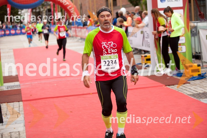  Dragotin Pogorevc, tekač (2234)5. Eko maraton Maribor