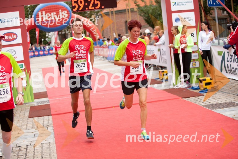  Klemen Zidar, tekač (2672);  ... 5. Eko maraton Maribor