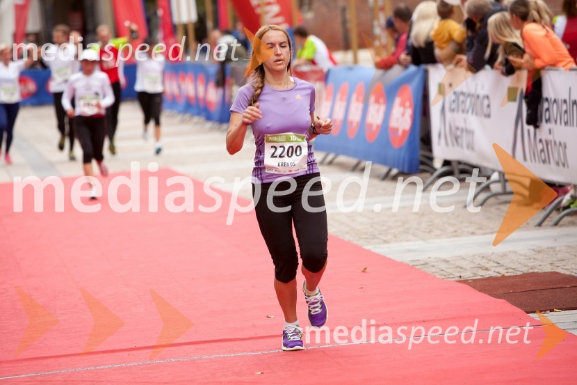  Sonja Krenos, tekačica (2200)5. Eko maraton Maribor