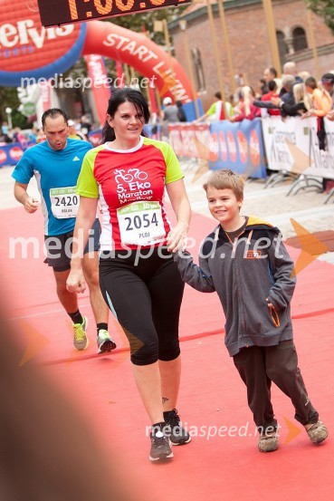  Jana Ploj, tekačica (2054)5. Eko maraton Maribor