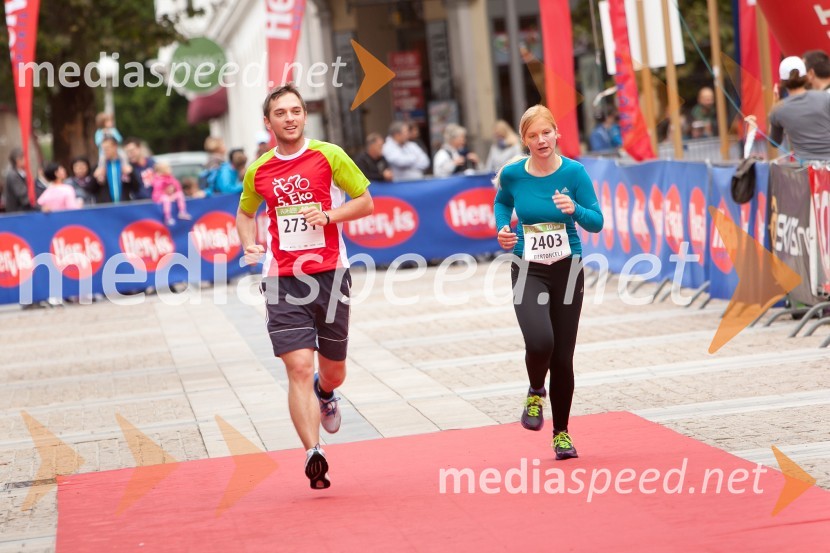  Marko Maričnik, tekač (2731);  Joanna Bertoncelj, Pokrajinski muzej Maribor5. Eko maraton Maribor