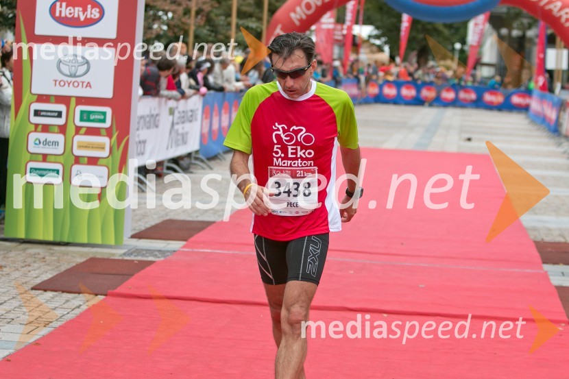  Peter Pece, tekač (3438)5. Eko maraton Maribor