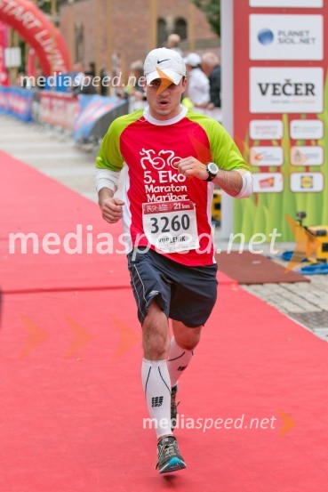  Miha Kuplenik, tekač (3260)5. Eko maraton Maribor