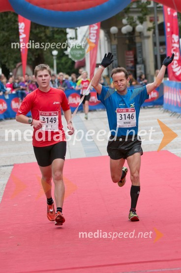  Anže Božič, tekač (3149);  Sandi Novak, tekač (3146)5. Eko maraton Maribor