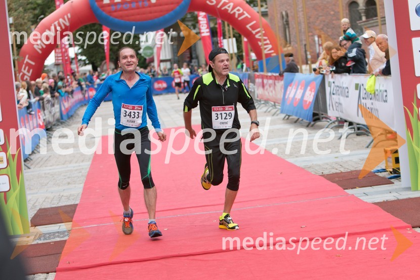  Dušan Flisar, tekač (3433);  Boštjan Cvetič, tekač (3129)5. Eko maraton Maribor