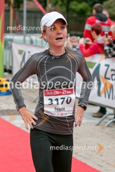  Andreja Šumer, tekačica (3170)5. Eko maraton Maribor