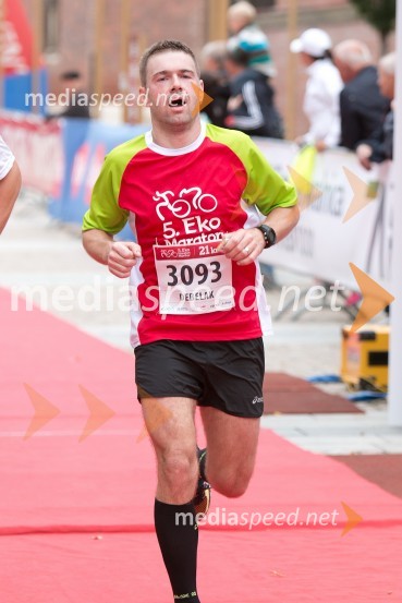  Aleš Debelak, tekač (3093)5. Eko maraton Maribor