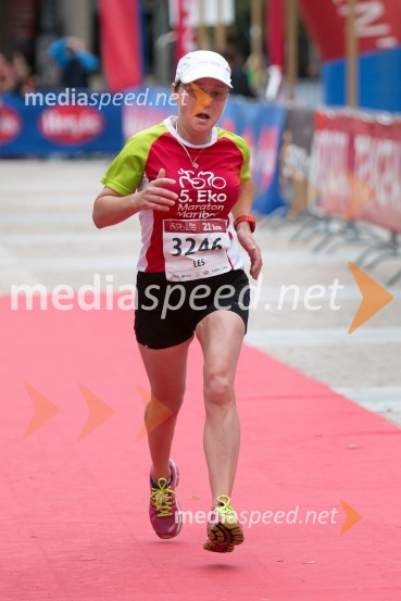  Mojca Les, tekačica (3246)5. Eko maraton Maribor
