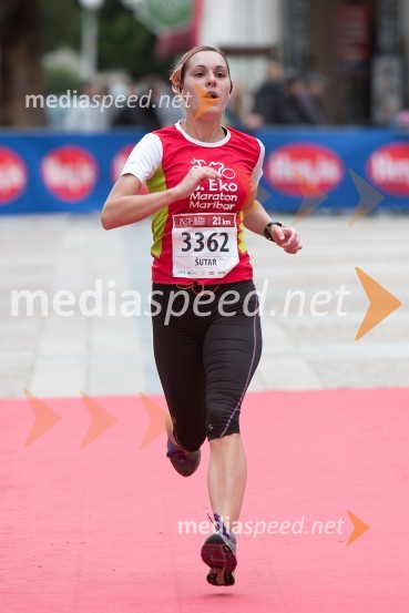  Nina Šutar, tekačica (3362)5. Eko maraton Maribor