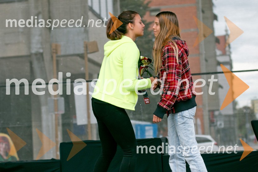  Kaja Obidič, 3. mesto v teku na 21 km (3026)5. Eko maraton Maribor