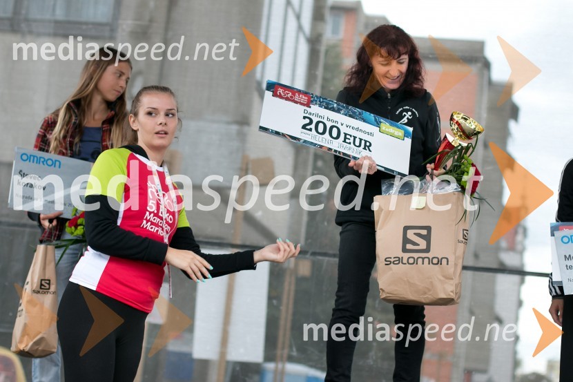 Helena Javornik, zmagovalka teka na 21 km (3381)5. Eko maraton Maribor