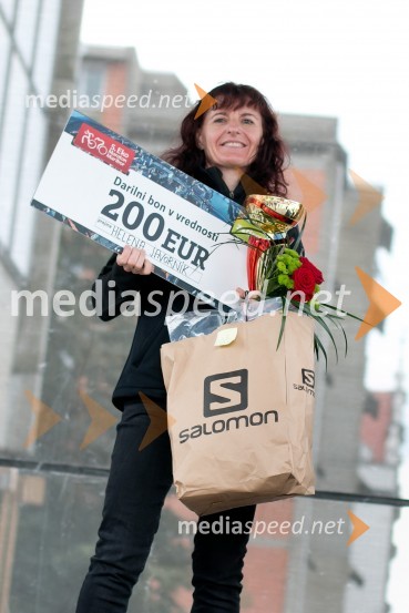  Helena Javornik, zmagovalka teka na 21 km (3381)5. Eko maraton Maribor