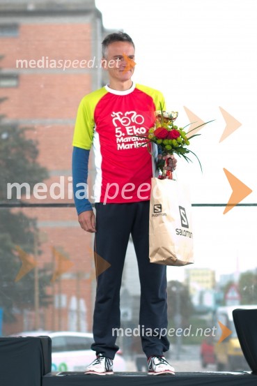  Gregor Kustec, 2. mesto v teku na 21 km (3353)5. Eko maraton Maribor