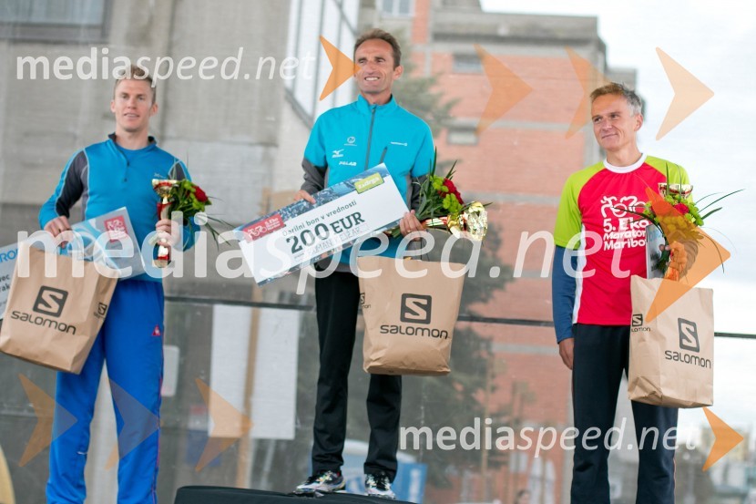  Matej Fujs, 3. mesto v teku na 21 km (3250);  Roman Kejžar, atlet, zmagovalec teka na 21 km (3160);  Gregor Kustec, 2. mesto v teku na 21 km (3353)5. Eko maraton Maribor