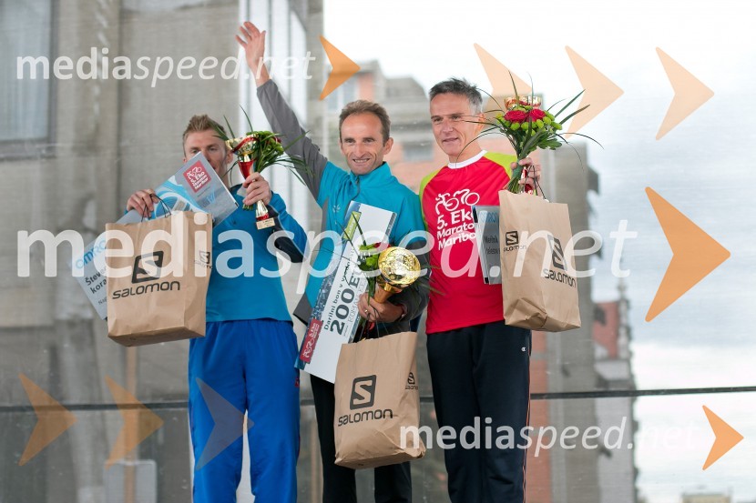  Matej Fujs, 3. mesto v teku na 21 km (3250);  Riko Novak, zmagovalec teka na 10 km (2687);  ... 5. Eko maraton Maribor