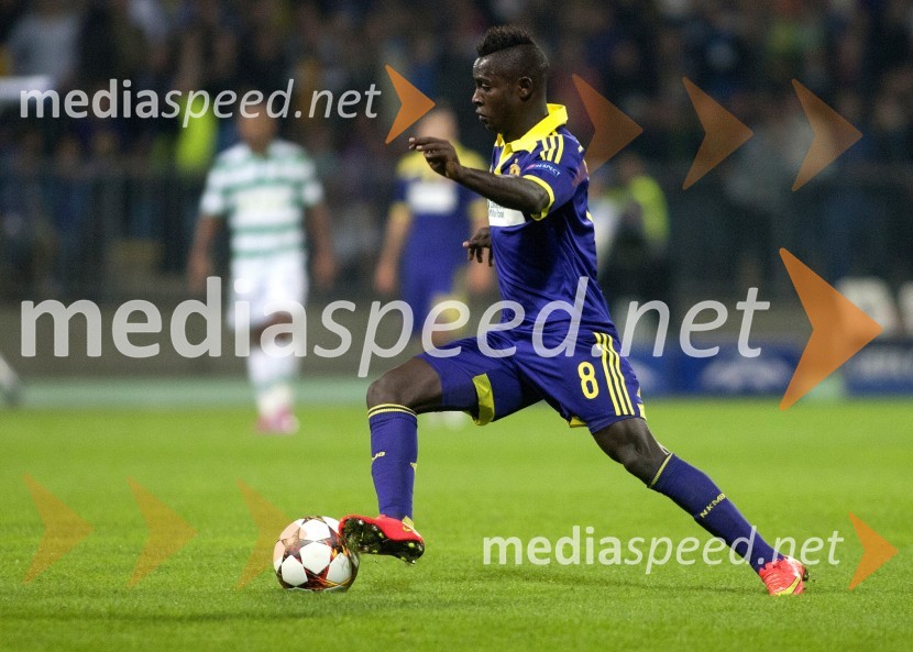  Sintayehu Sallalich, nogometaš, NK MariborNK Maribor : Sporting FC, prva tekma Lige prvakov