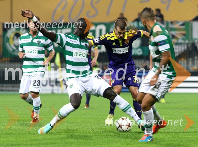  Adrien Silva, nogometaš, Sporting FC;  Naby Sarr, nogometaš, Sporting FC;  Damjan Bohar, NK Maribor;  Maurício Dos Santos Nascimento - Maurício, nogometaš, Sporting FCNK Maribor : Sporting FC, prva tekma Lige prvakov