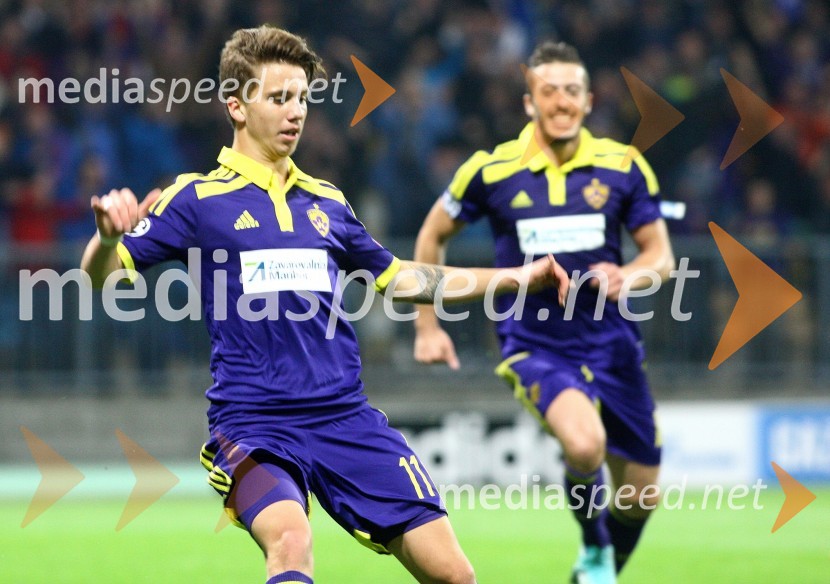  Luka Zahovič, nogometaš NK Maribor;  Agim Ibraimi, nogometaš, NK MariborNK Maribor : Sporting FC, prva tekma Lige prvakov