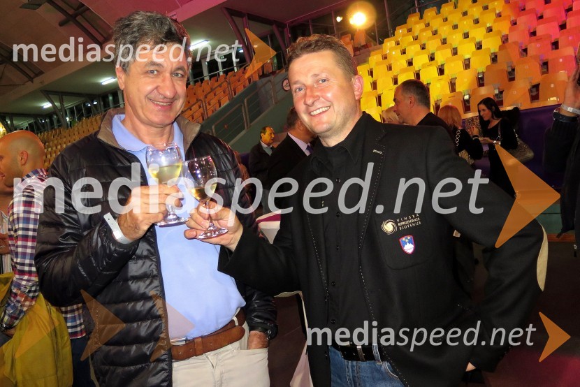 dr. Gorazd Košir, srčni kirurg;  Danilo Steyer, Hiša dišečega traminca SteyerNK Maribor : Sporting FC, prva tekma Lige prvakov