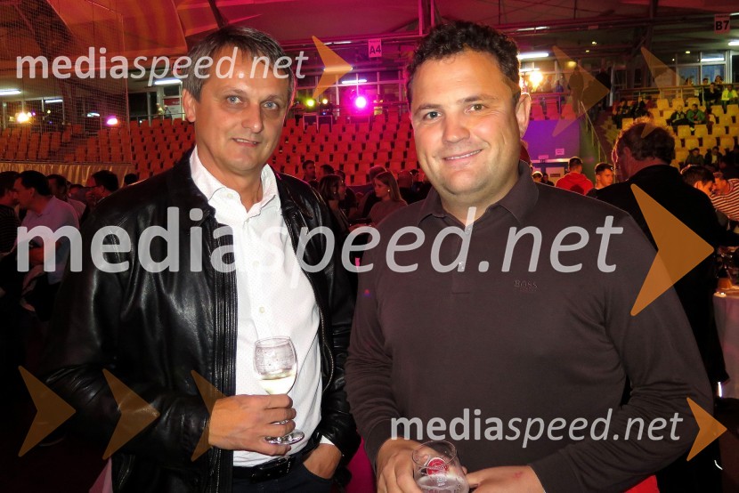 mag. Tomaž Kancler, arhitekt, mestni svetnik MOM, kandidat za župana MOM;  Damijan Koletnik, pomočnik direktorja NigradaNK Maribor : Sporting FC, prva tekma Lige prvakov