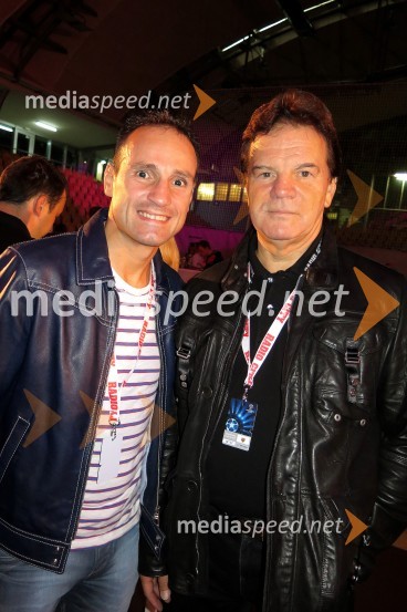  Tomaž Barada, taekwondoist in kickbokser;  Mišo  Hölbl, direktor in lastnik Radia CityNK Maribor : Sporting FC, prva tekma Lige prvakov