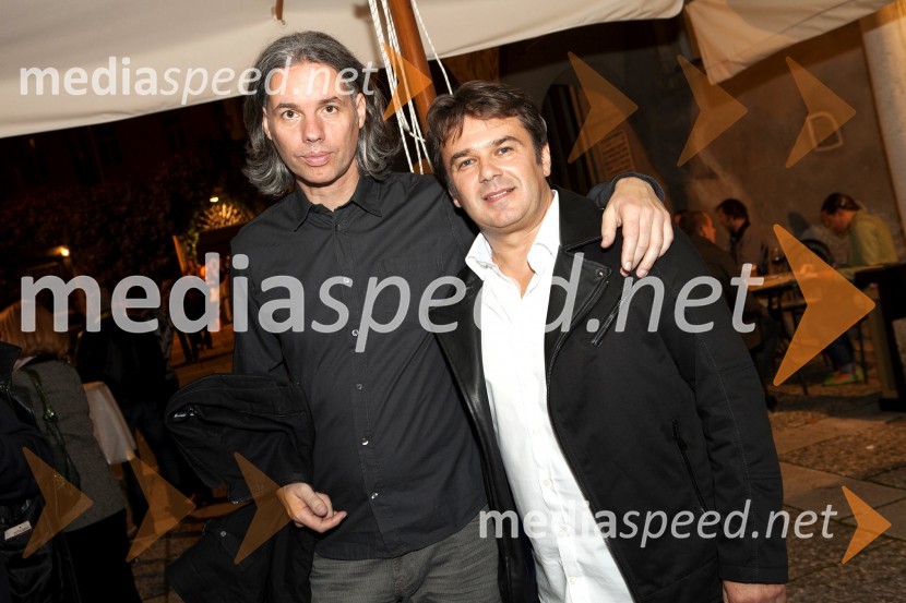  Vojko  Anzeljc, režiser;  Matjaž Vlašič, glasbenikCvetje v jeseni, premiera muzikala