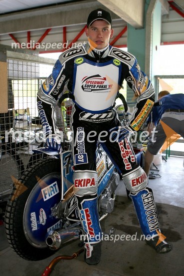 Matej Žagar (Slovenija)SPEEDWAY SUPER POKAL SAX 2007