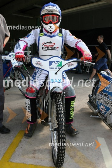 Jernej Kolenko (Slovenija)SPEEDWAY SUPER POKAL SAX 2007