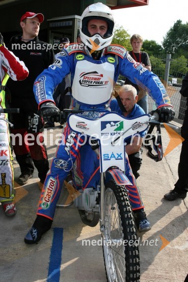 Aleš Dryml (Češka)SPEEDWAY SUPER POKAL SAX 2007