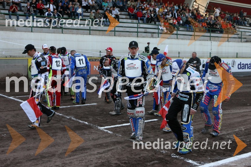 tekmovalci Pokala SAX 2007SPEEDWAY SUPER POKAL SAX 2007