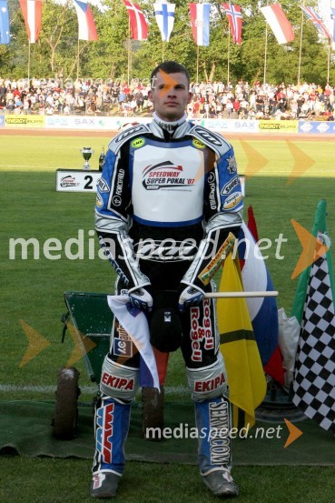 Matej Žagar (Slovenija)SPEEDWAY SUPER POKAL SAX 2007